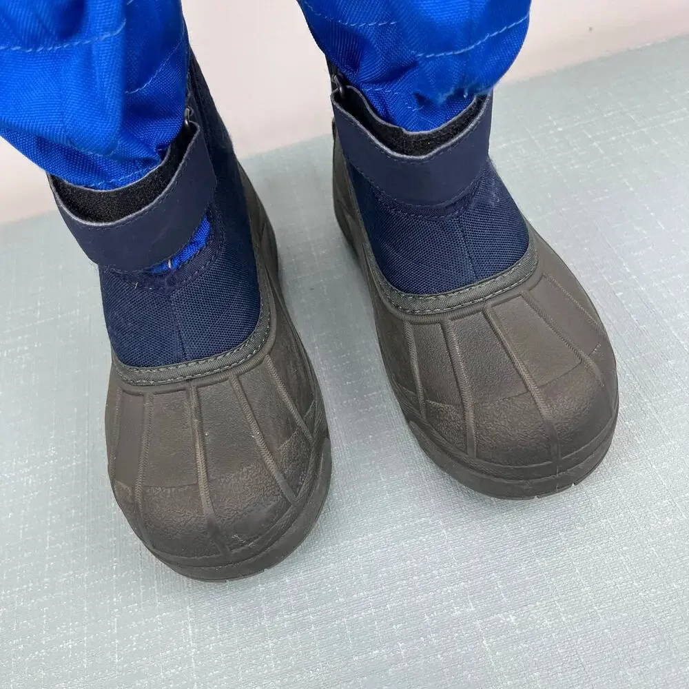 Columbia Children Powderbug Plus II Winter Snow Boots Blue 2